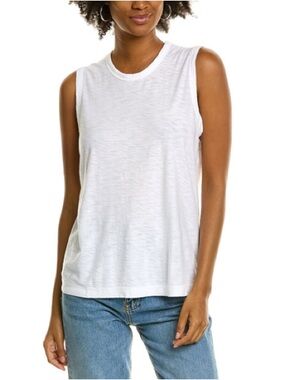 NWOT James Perse white Slub tank top
